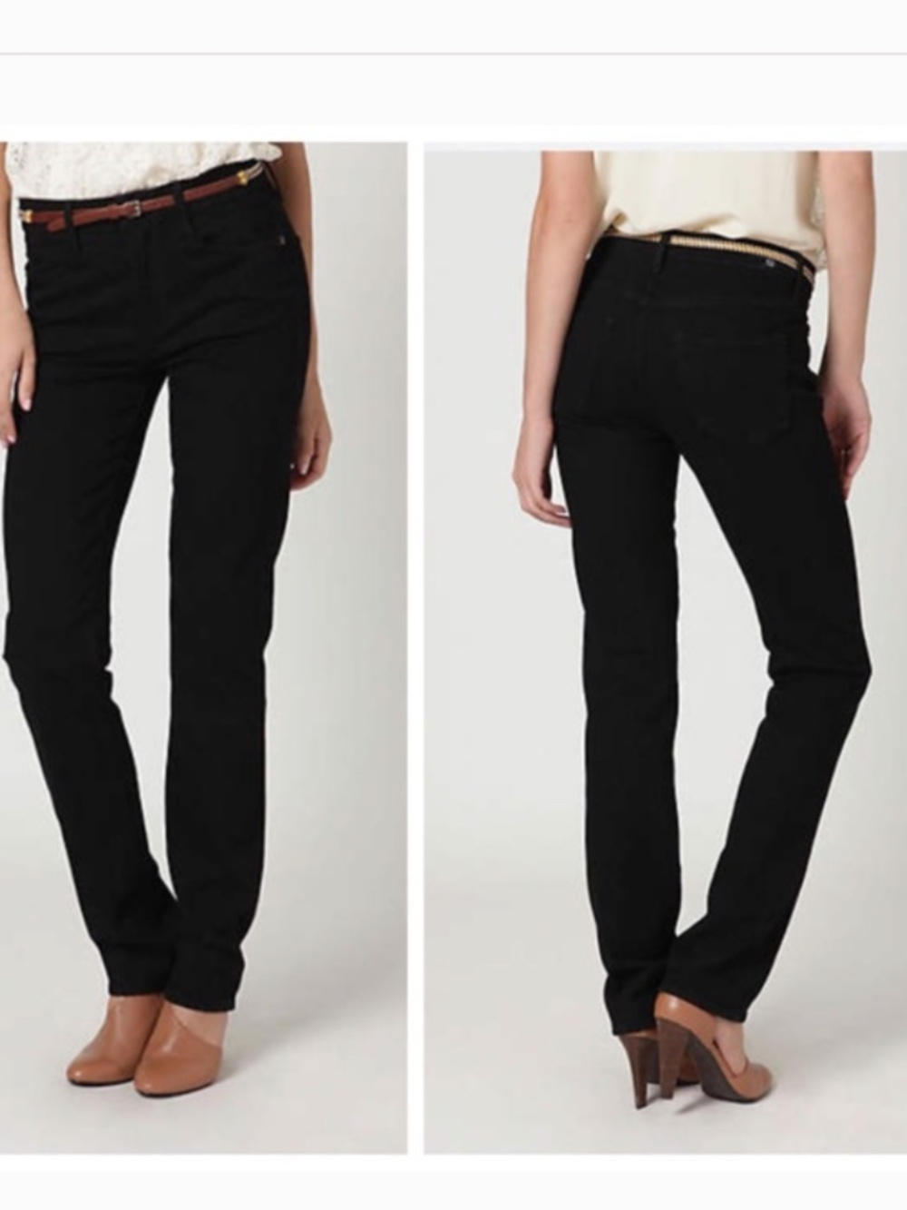 Earnest Sewn Zazo‎ Straight Leg Black Jeans Sz 29